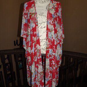 Women's Forever 21 floral kimono size small